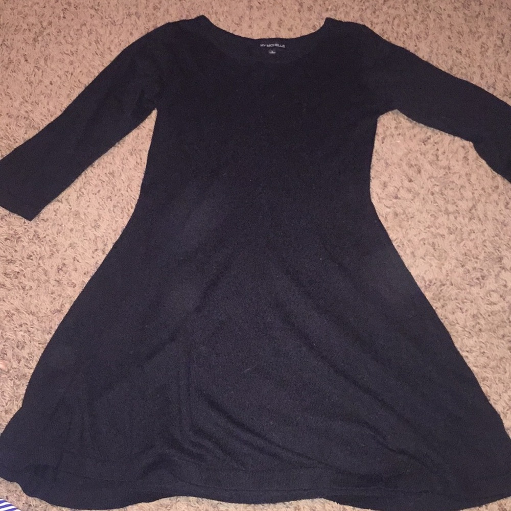 black dress